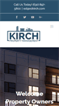 Mobile Screenshot of kirchpropertymanagement.com